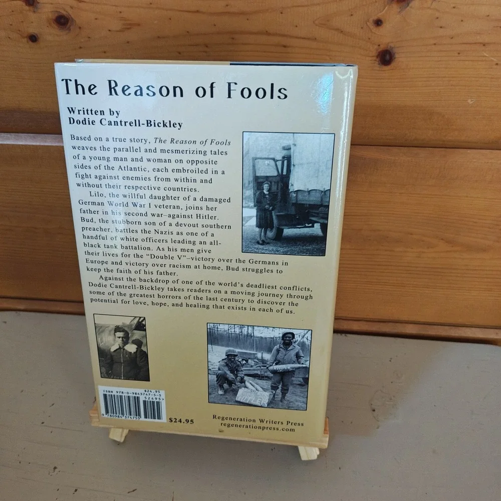 The Reason of Fools Hardcover Signed Dodie Cantrell-Bickley 9780984374755